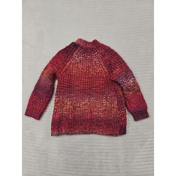 Gymboree Sweater Babygirls 2T Chunky Knit Open Front Cardigan - Picture 6 of 7